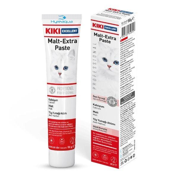 KIKI Excellent Kedi Malt Extra Tüy Topu Kontrol Macunu 100 gr