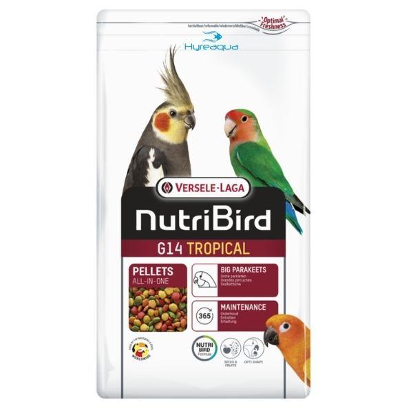 Versele Laga Nutribird G14 Tropical Paraket Pelet Yem 1 kg