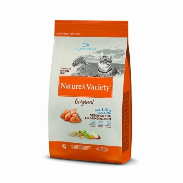Natures Variety Cat Sterilized Salmon 7 kg Kısırlaştırılmış Somonlu Kedi Maması