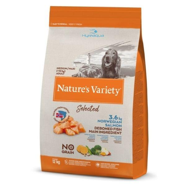Natures Variety Dog Selected Med/max Adult Norveç Somonu 12 kg