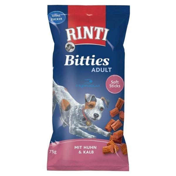 Rinti Bitties Yetişkin Köpek Ödülü Tavuk Dana 75 gr