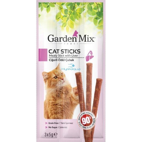 Gardenmix Ciğerli Kedi Stick Ödül 3*5g