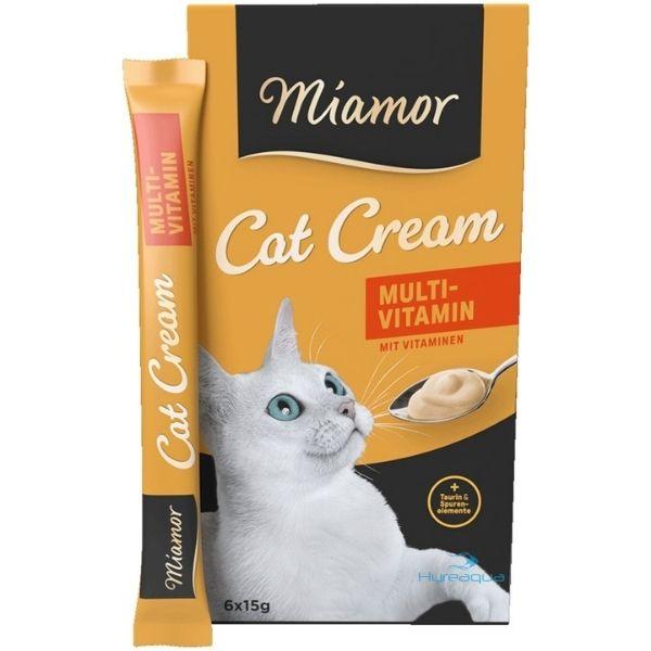 Miamor Cream Multi Vitamin Kedi Ödülü 6x15 Gr