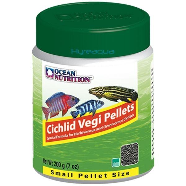 Ocean Nutrition Cichlid Vegi Pellets Medium 200 gr 2,5 mm