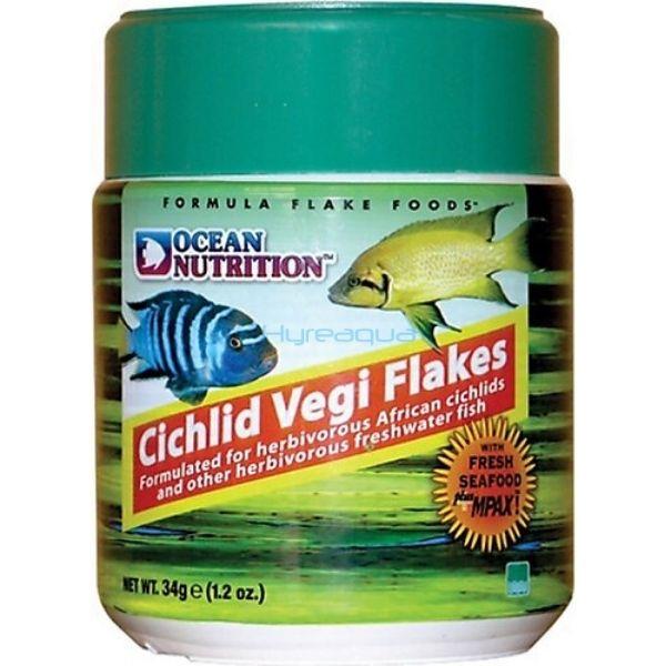 Ocean Nutrition Cichlid Vegi Flakes 34 gr