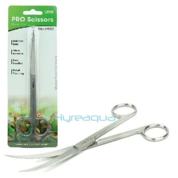 Ista Curve Bitki Kesme Makası 17 cm | Scissors Pro Kavisli Aquascape Makası