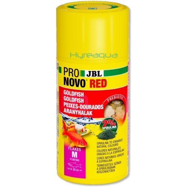 JBL Pro Novo Red Flakes M Balık Yemi – 18 gr | Renk Artırıcı Pul Yem, Orta Boy Akvaryum Balıkları İçin