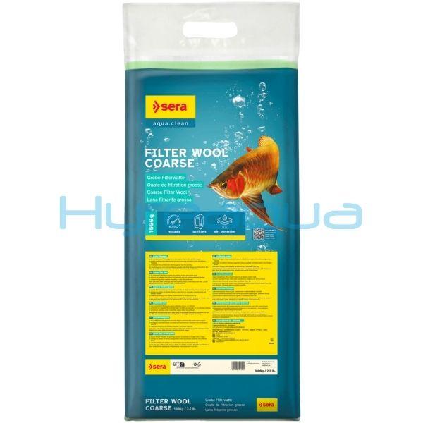 Sera Elyaf Coarse/ Kalın Yeşil | Filtre Malzemesi - 1000 gr