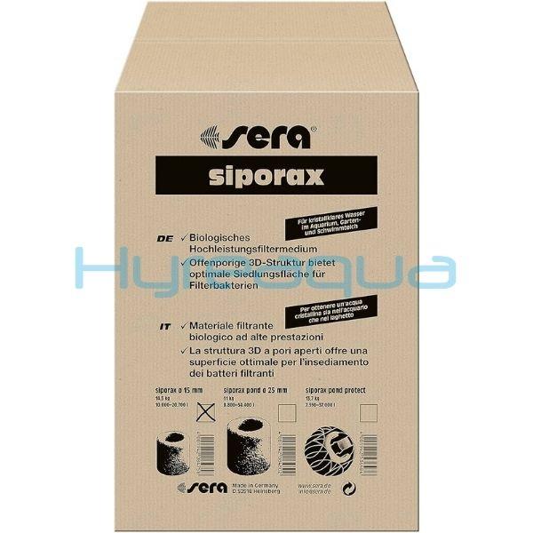 Sera Siporax | Yararlı Bakteri Tutucu Filtre Malzemesi - 50 Lt / 14.5 kg