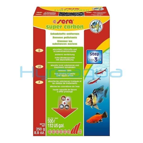 Sera Super Carbon | Akvaryum Filtre Malzemesi - 250 gr