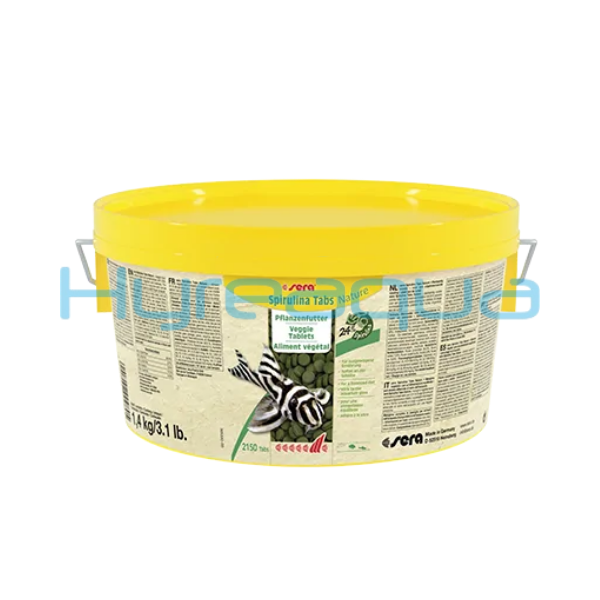 Sera Spirulina Tablet 50 adet Kovadan Bölme Balık Yemi