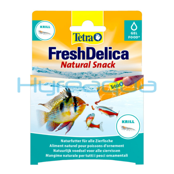 Tetra Fresh Delica Krill Tropikal Sıvı Balık Yemi 16x3 Gr