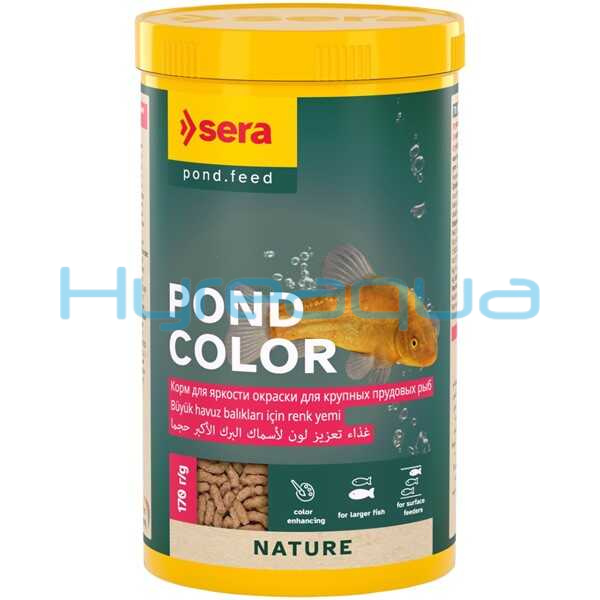 Sera Pond Color Stick Nature 1000 ml - 170 Gr Pond Balık Yemi