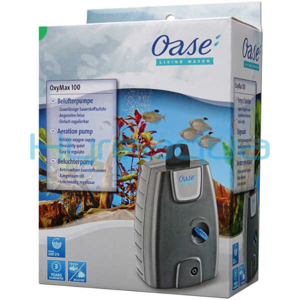 OASE OxyMax 100 Tek Çıkışlı Hava Motoru 100 L/H